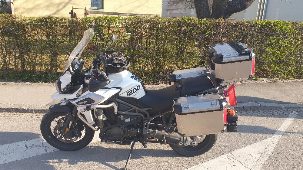 Motorrad verkaufen Triumph Tiger 1200 XCA Ankauf
